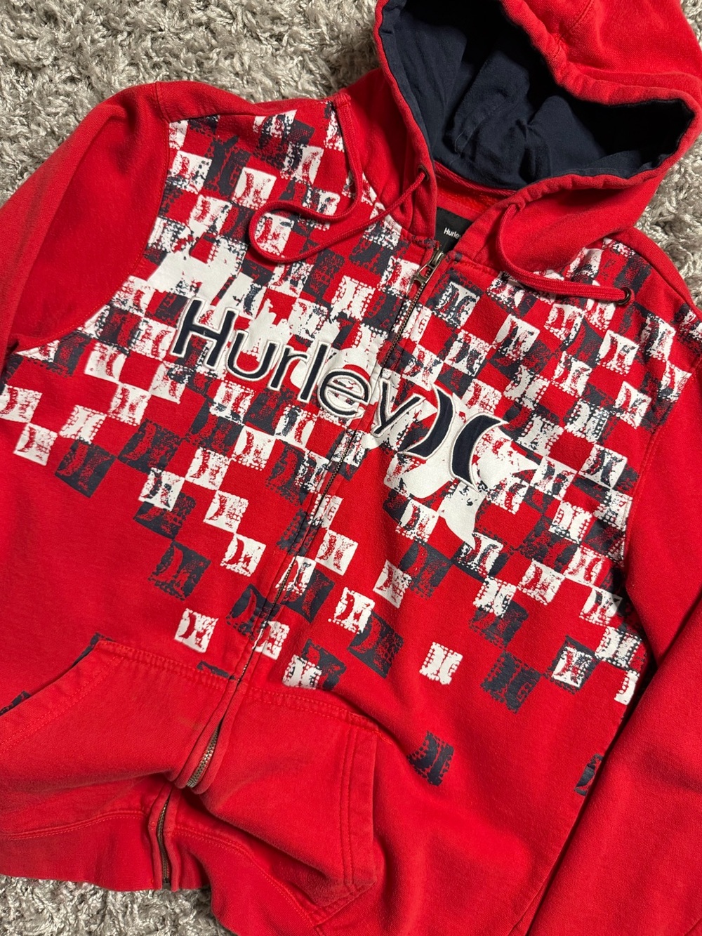 2000s Hurley Zip Hoodie